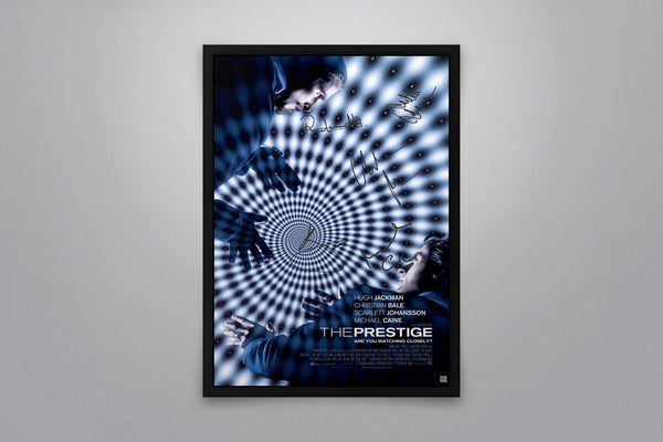 The Prestige Signed Poster with COA