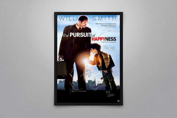 The Pursuit of Happyness Signed Poster with COA