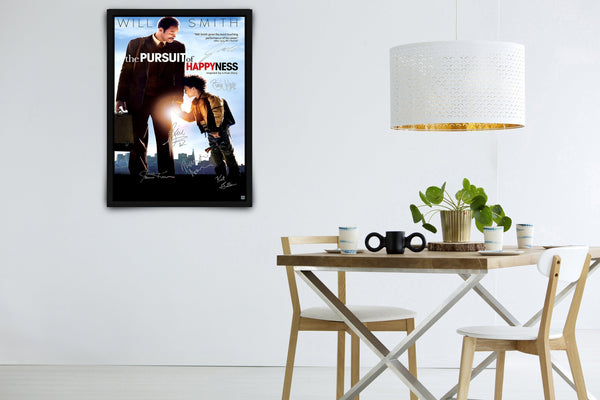 The Pursuit of Happyness Signed Poster with COA
