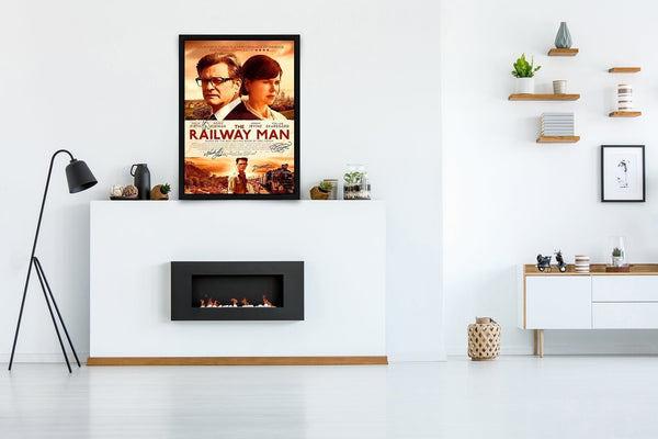 The Railway Man Signed Poster with COA