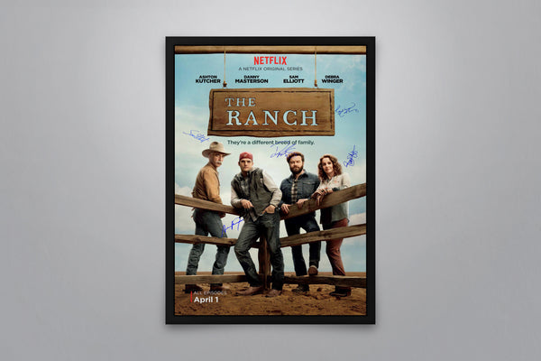 The Ranch Signed Poster with COA
