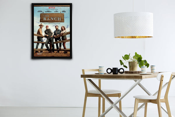 The Ranch Signed Poster with COA