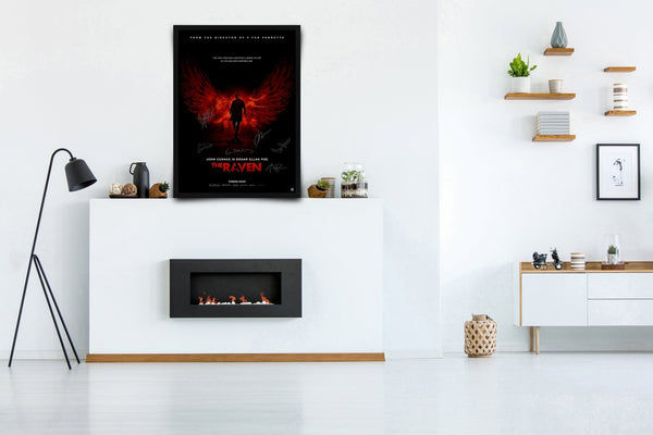 The Raven Signed Poster with COA
