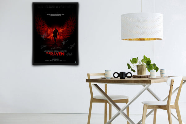 The Raven Signed Poster with COA