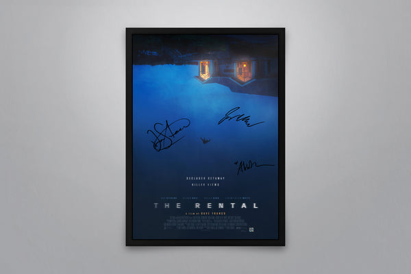The Rental Signed Poster with COA