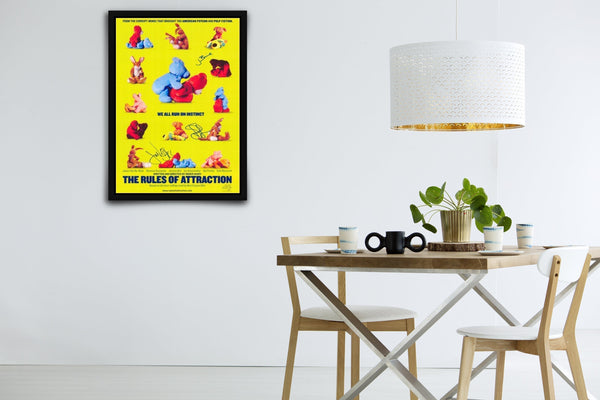 The Rules of Attraction Signed Poster with COA