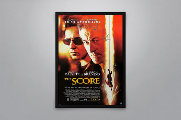 The Score Signed Poster with COA