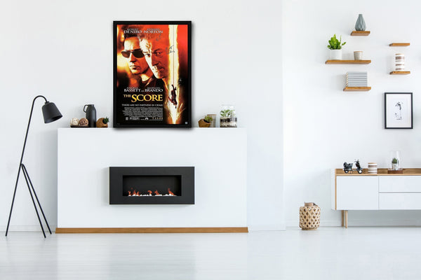 The Score Signed Poster with COA