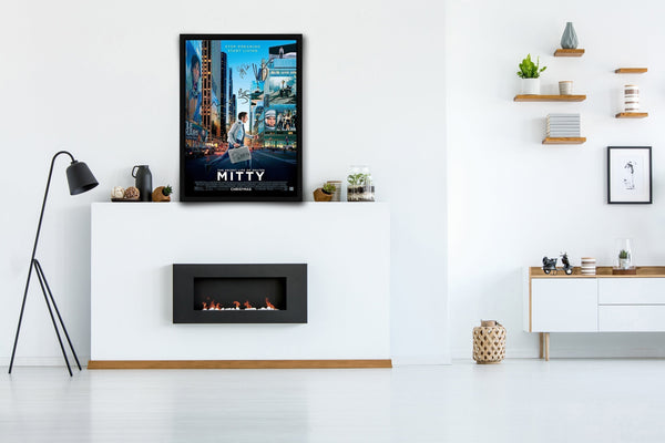 The Secret Life of Walter Mitty Signed Poster with COA