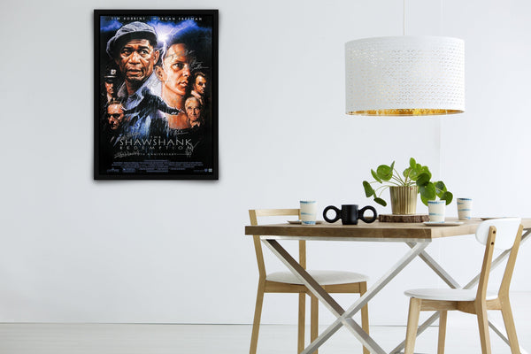 The Shawshank Redemption Signed Poster with COA