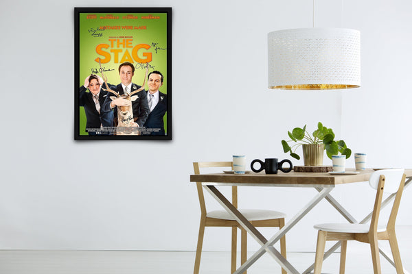 The Stag Signed Poster with COA