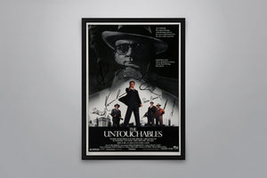 The Untouchables Signed Poster with COA