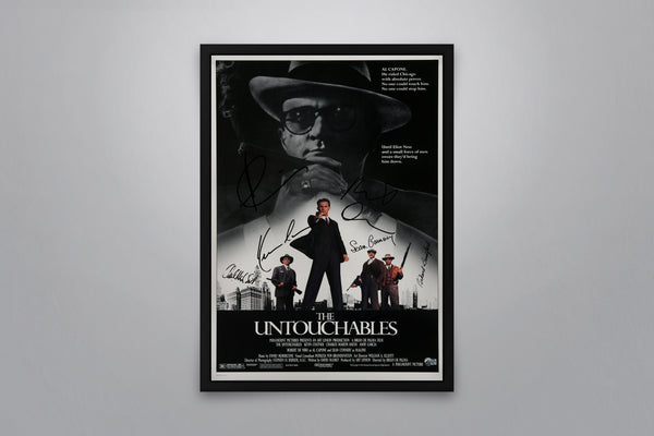 The Untouchables Signed Poster with COA