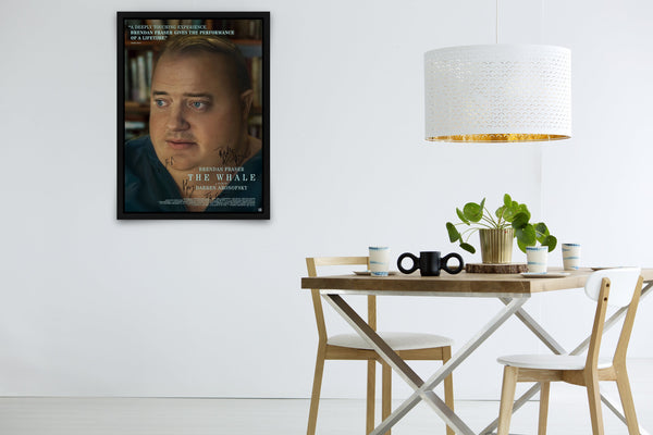 The Whale Signed Poster with COA