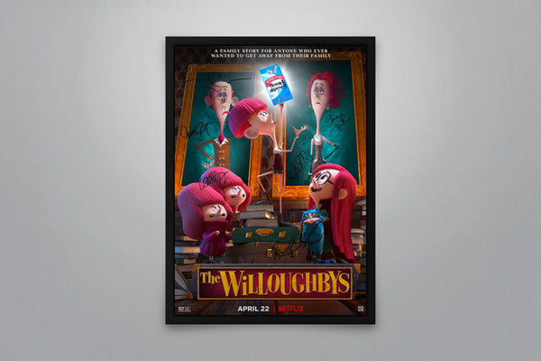 The Willoughbys Signed Poster with COA