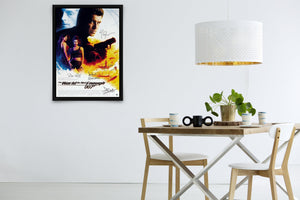 The World Is Not Enough Signed Poster with COA