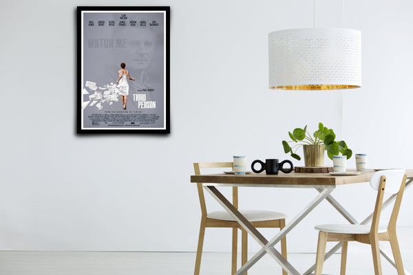 Third Person Signed Poster with COA