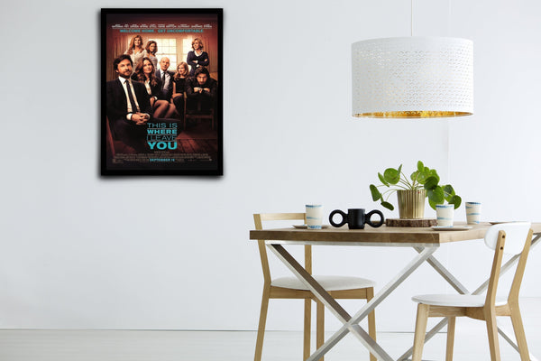 This is Where I Leave You Signed Poster with COA