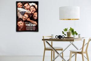 This is the End Signed Poster with COA