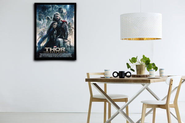 THOR: The Dark World - Signed Poster + COA