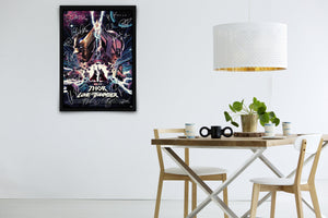 Thor: Love and Thunder Signed Poster with COA