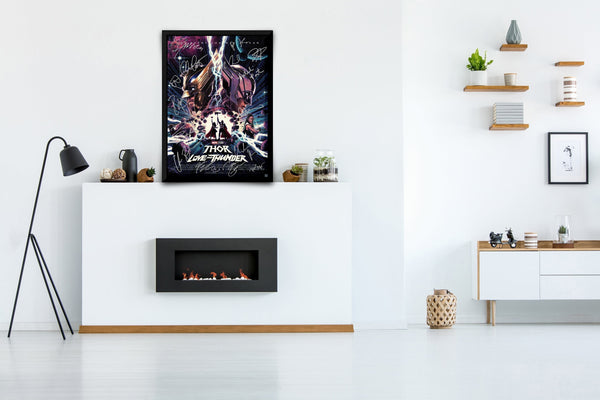 Thor: Love and Thunder Signed Poster with COA