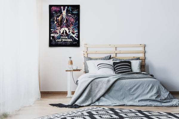 Thor: Love and Thunder Signed Poster with COA