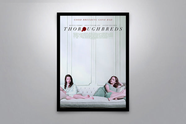 Thoroughbreds Signed Poster with COA
