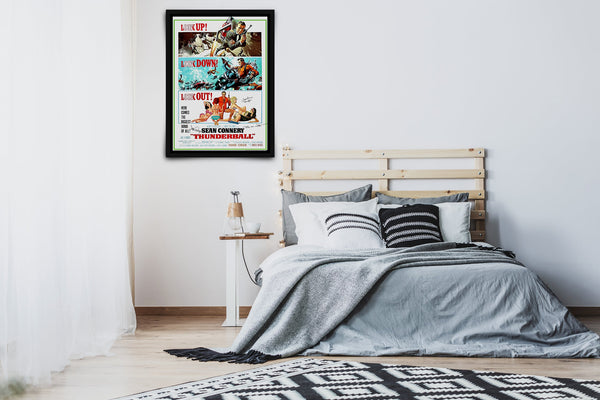 Thunderball Signed Poster with COA