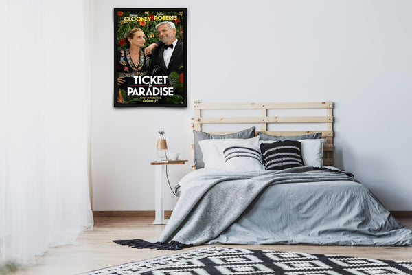 Ticket to Paradise Signed Poster with COA