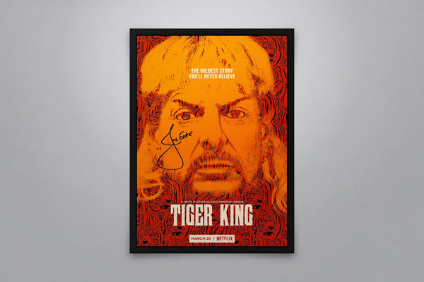 Tiger King: Murder, Mayhem and Madness Signed Poster with COA