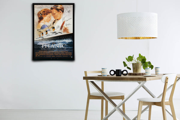 Titanic Signed Poster with COA