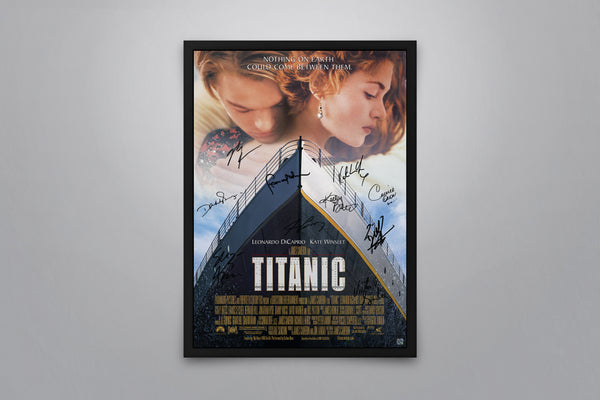 Titanic Signed Poster with COA