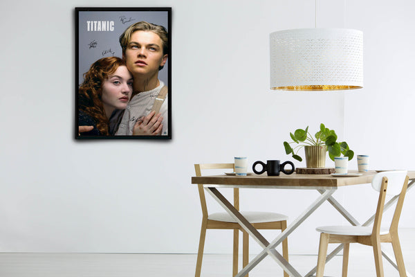 Titanic Signed Poster with COA