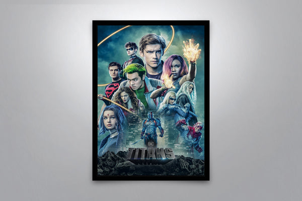 Titans Signed Poster with COA