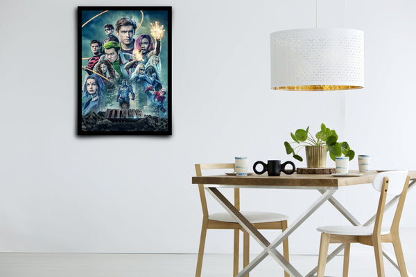 Titans Signed Poster with COA