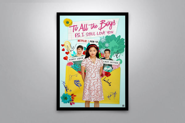 To All the Boys: P.S. I Still Love You Signed Poster with COA