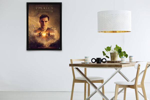 Tolkien Signed Poster with COA