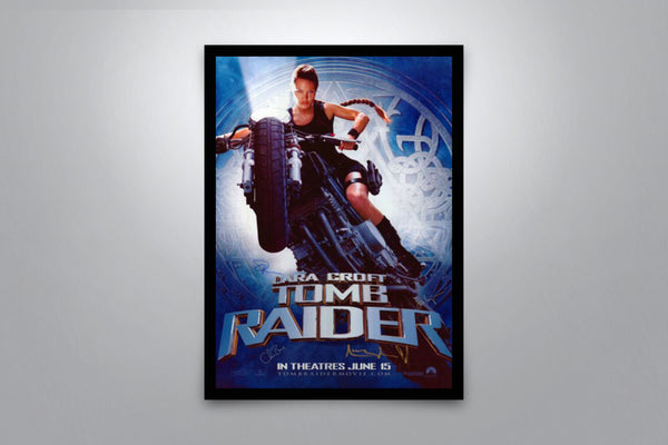 Lara Croft: Tomb Raider Signed Poster with COA