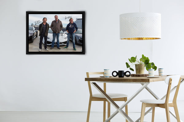 Top Gear Signed Poster with COA