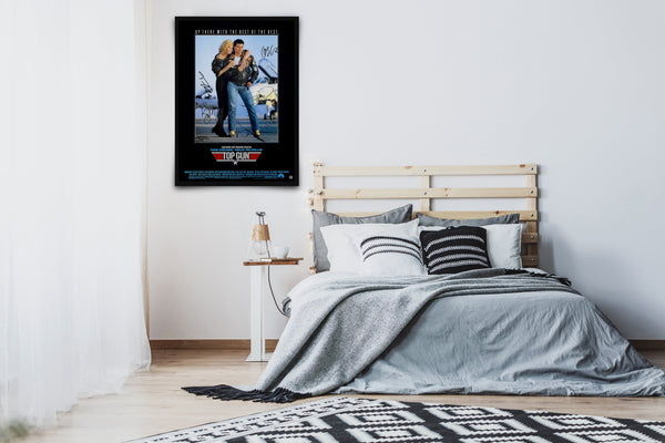 Top Gun Signed Poster with COA