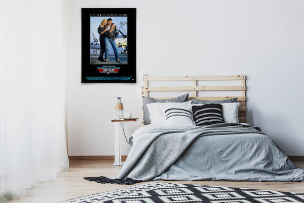Top Gun Signed Poster with COA