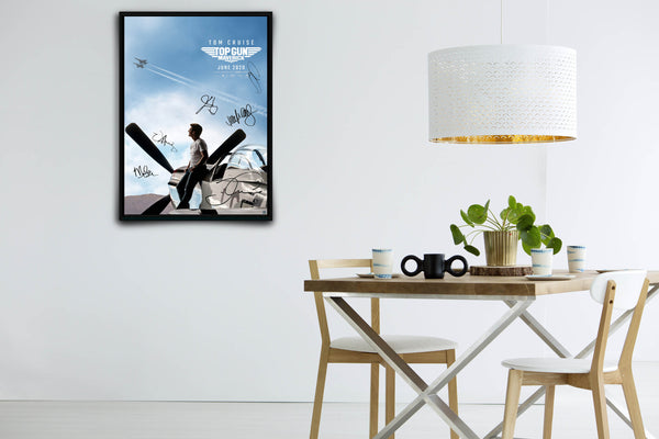 Top Gun: Maverick Signed Poster with COA