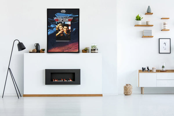 Top Gun Signed Poster with COA