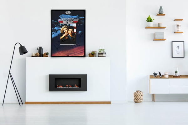 Top Gun Signed Poster with COA