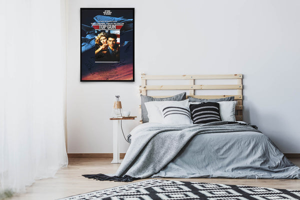 Top Gun Signed Poster with COA