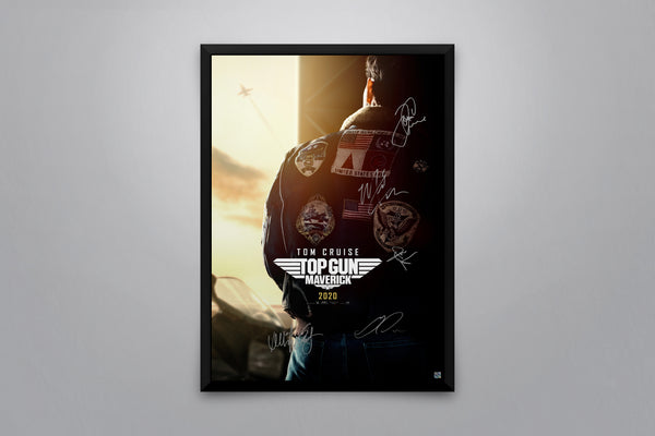 Top Gun: Maverick Signed Poster with COA