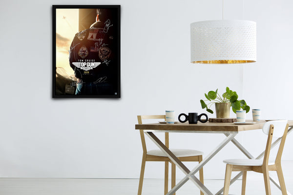 Top Gun: Maverick Signed Poster with COA