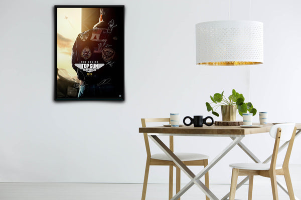 Top Gun: Maverick Signed Poster with COA
