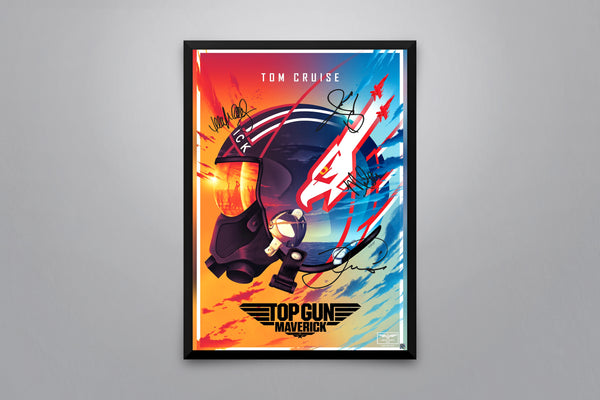 Top Gun: Maverick Signed Poster with COA